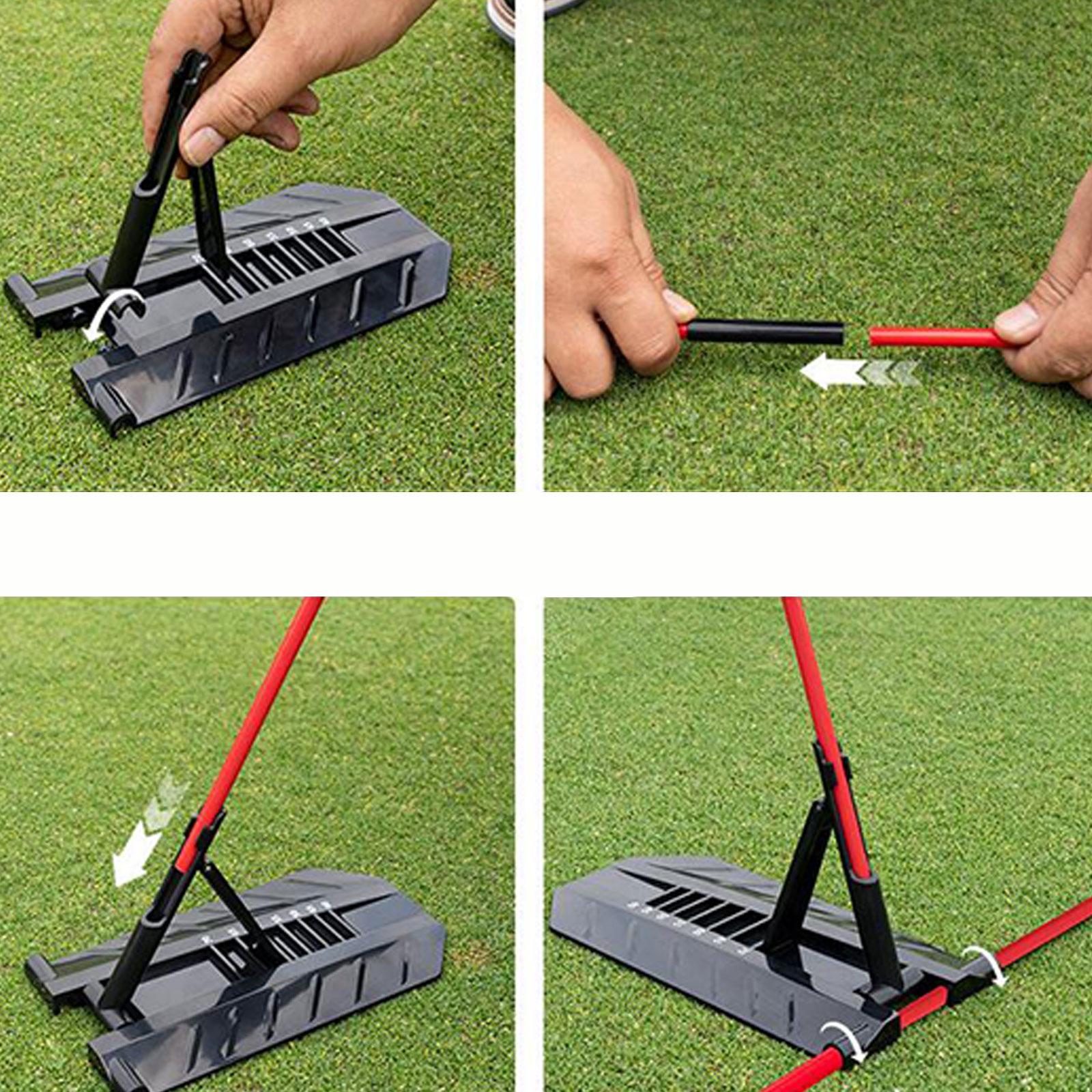 Alignment Stick Set - مدرب احترافي لتدريب ضربة الجولف، عصا