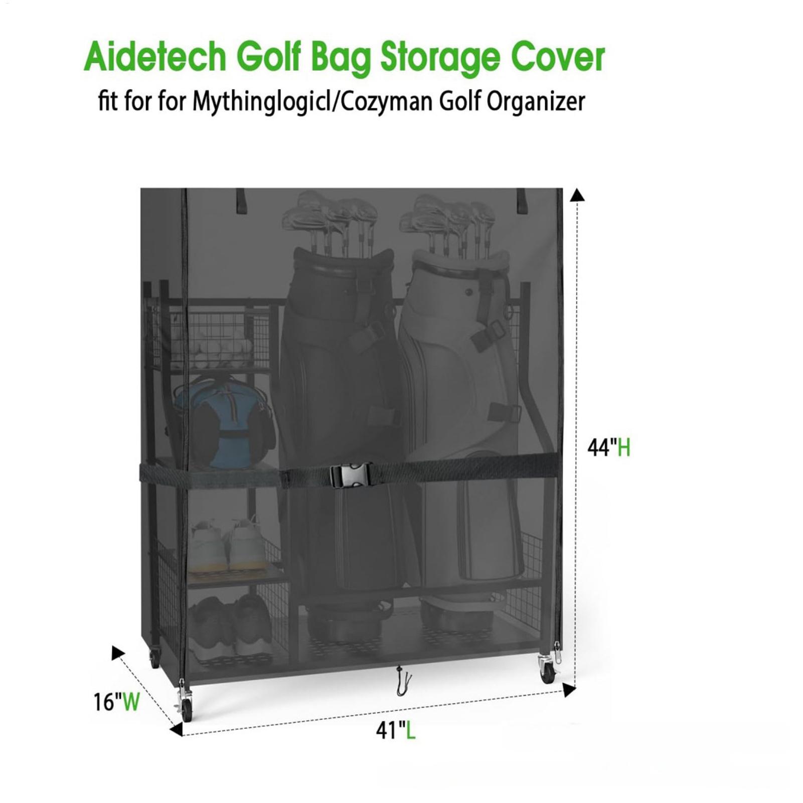 غطاء حماية لحقيبة الجولف من ال - مراجعة Golf Equipment Garage Storage وسعره
