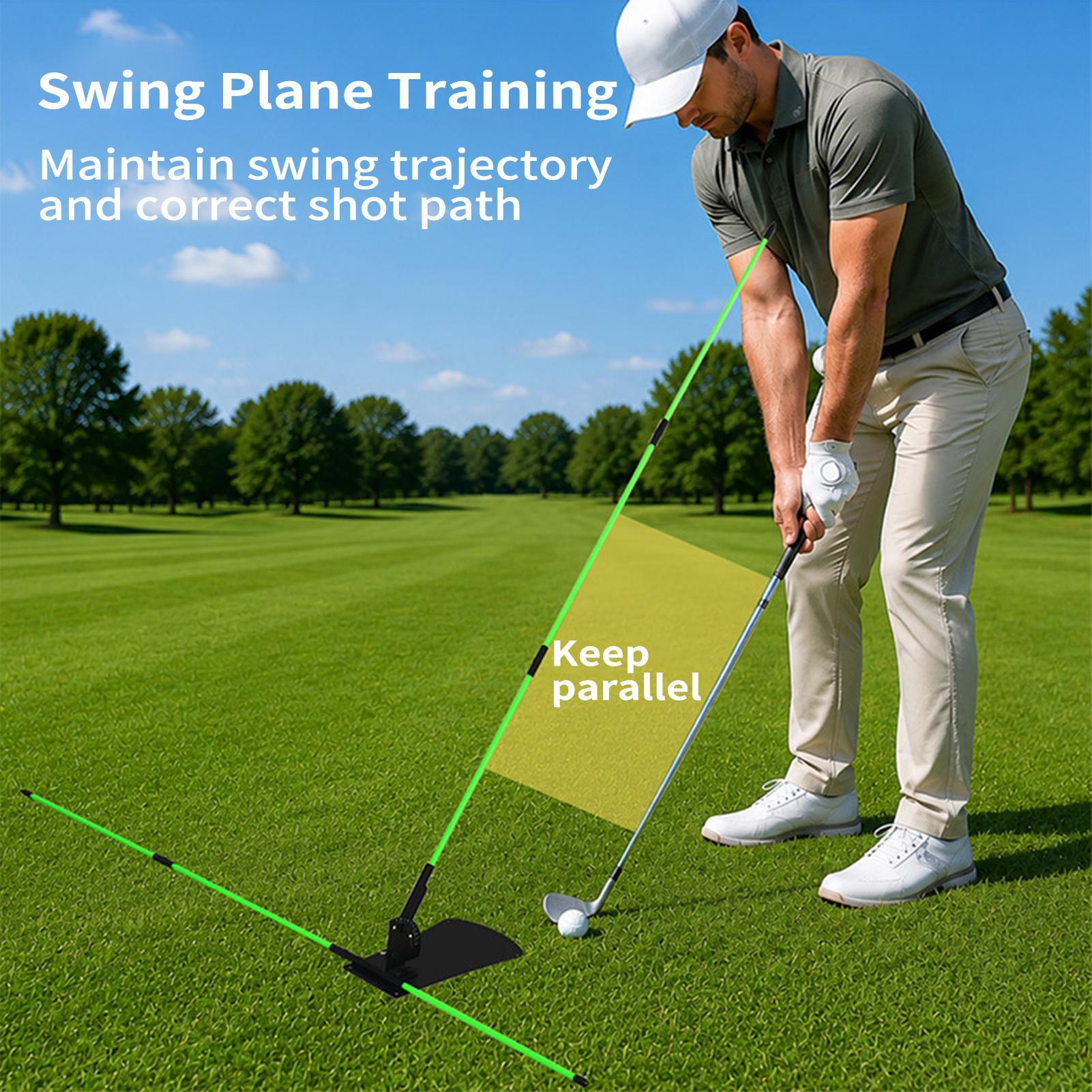 أداة تدريب على حركة الجولف قاب - مراجعة Training Aid Swing وسعره