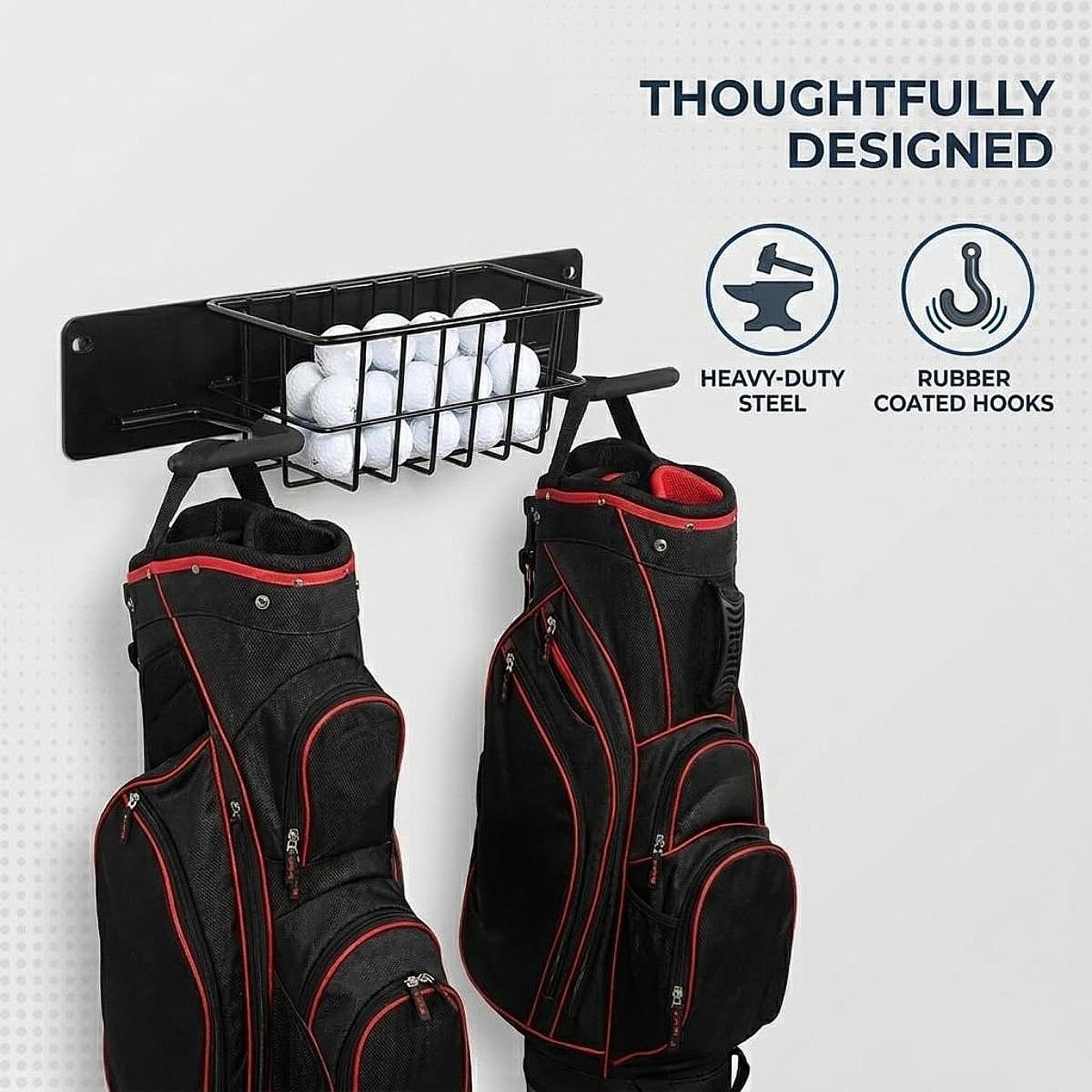 حامل جداري لتوفير المساحة لمعد - مراجعة Golf Equipment Garage Storage وسعره