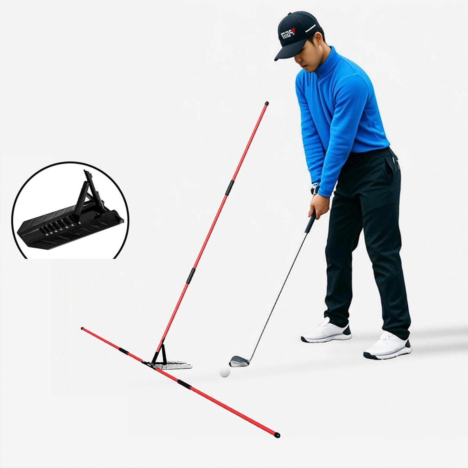 مدرب احترافي لتدريب ضربة الجول - مراجعة Alignment Stick Set وسعره