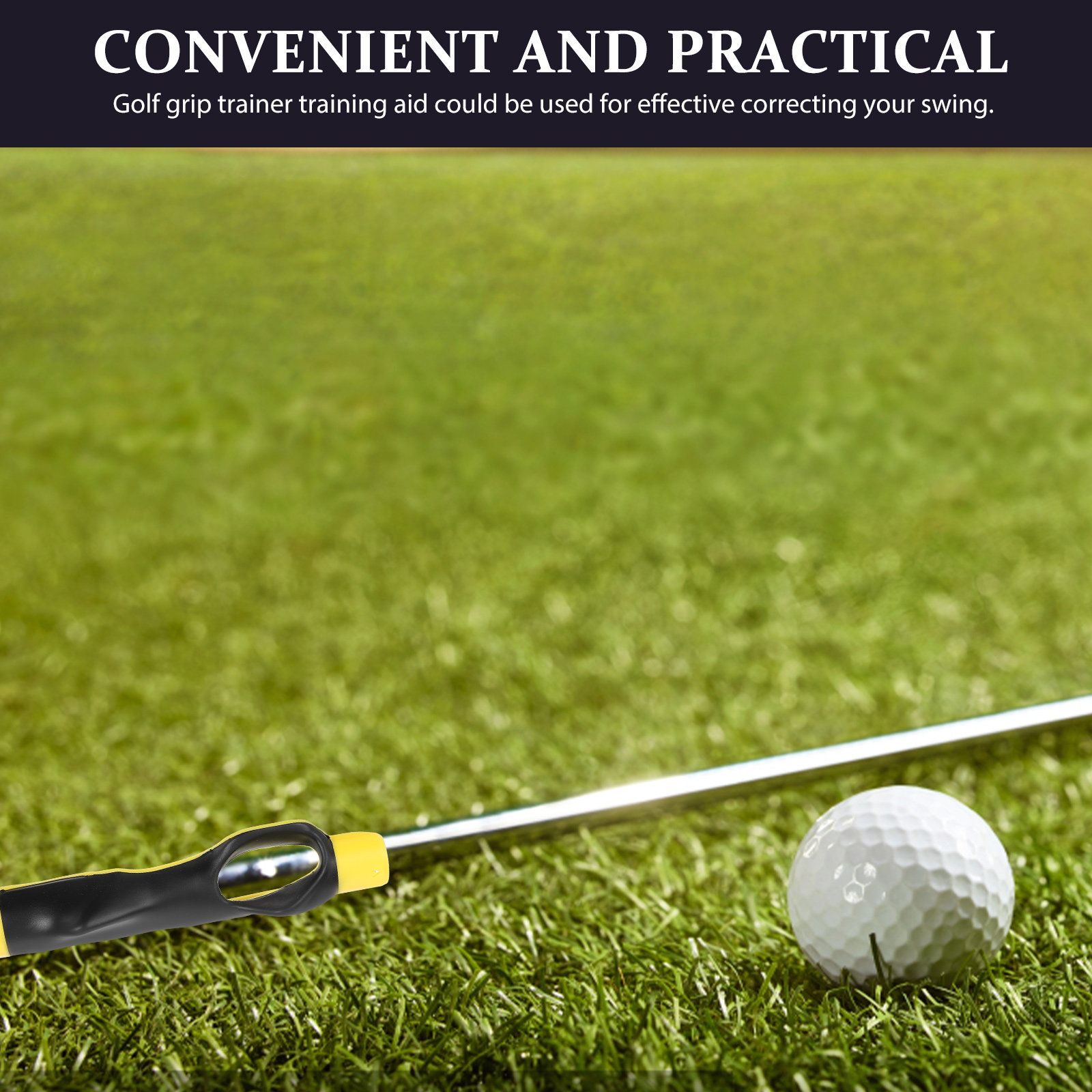 أداة تدريب قبضة الجولف لمحاذاة - مراجعة Training Aid Swing وسعره