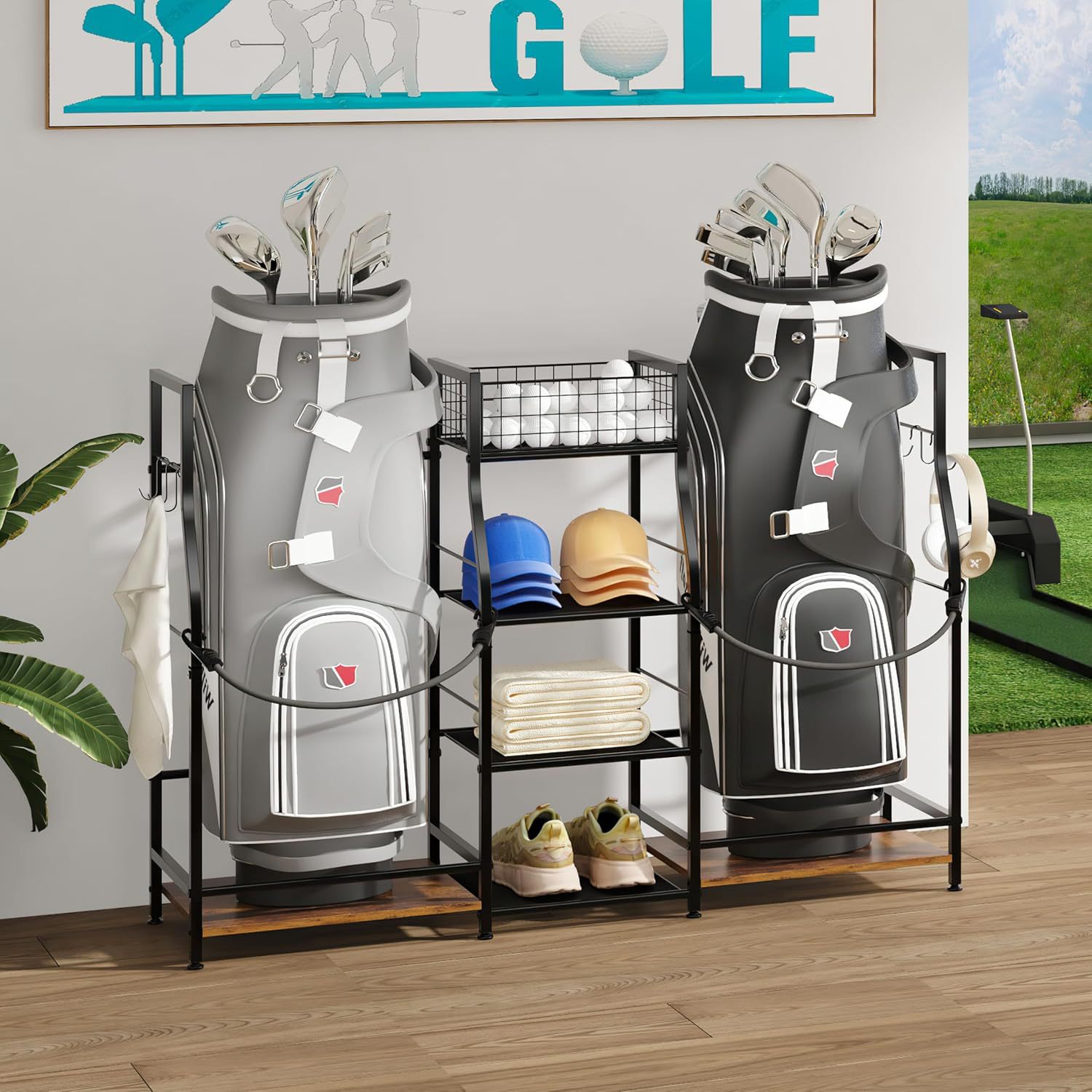 مبيعات المصنع مباشرة عبر الحدو - مراجعة Golf Equipment Garage Storage وسعره