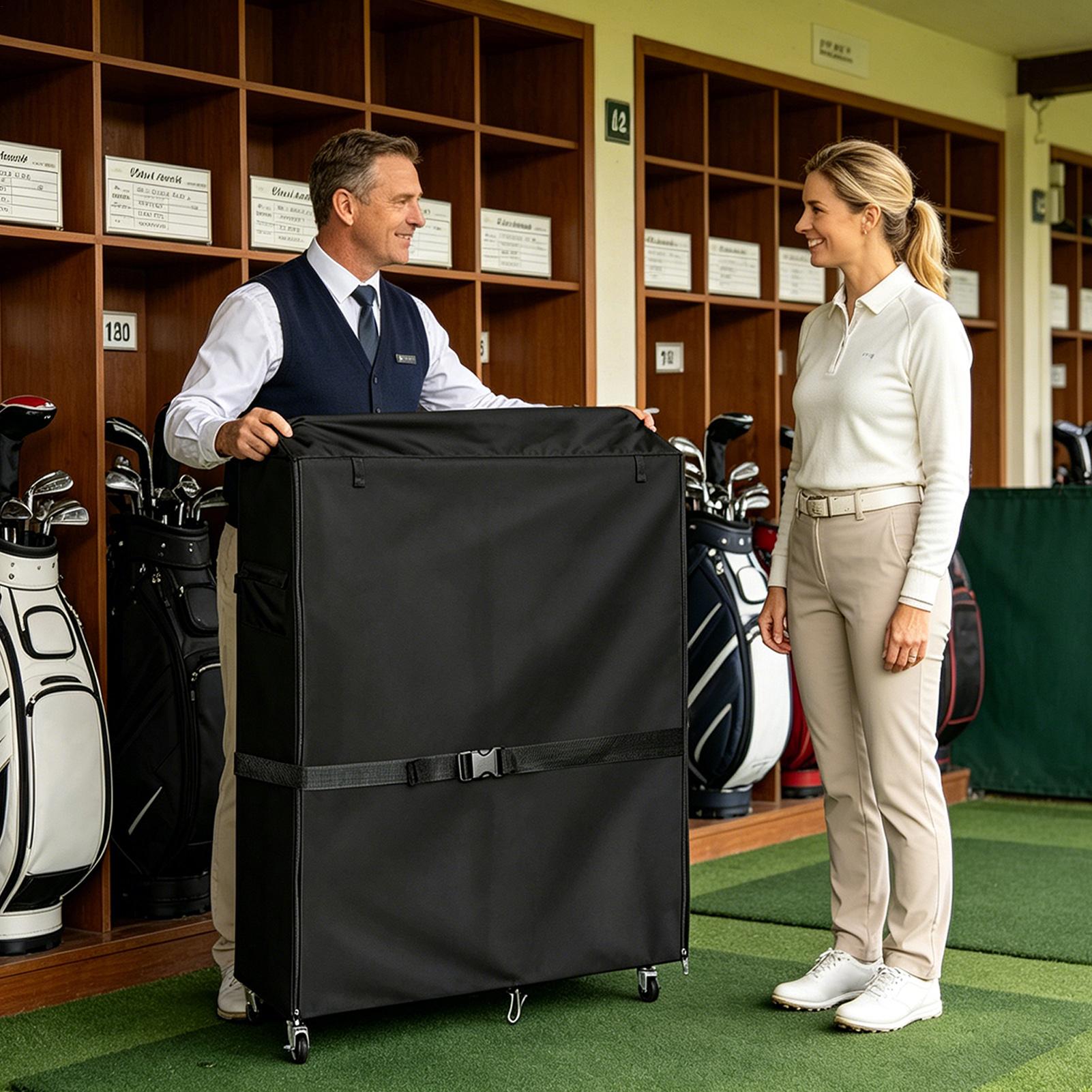 غطاء تخزين حقيبة الجولف من أكس - مراجعة Golf Equipment Garage Storage وسعره